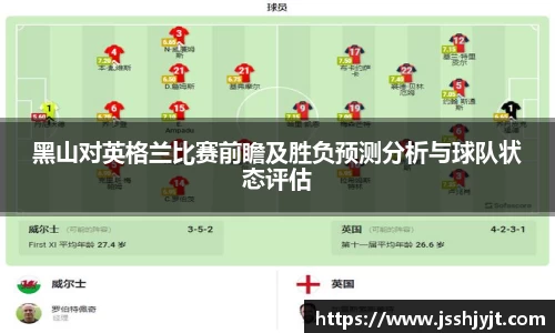黑山对英格兰比赛前瞻及胜负预测分析与球队状态评估