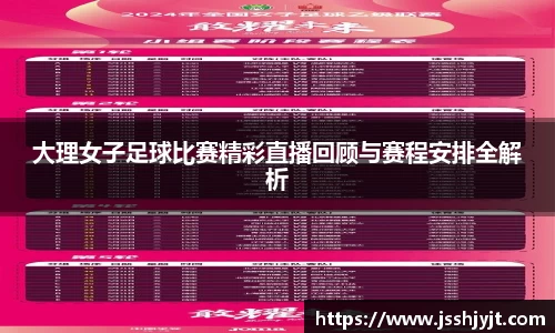 大理女子足球比赛精彩直播回顾与赛程安排全解析